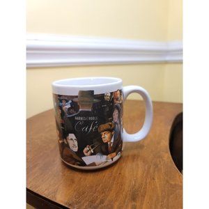 VINTAGE BARNES AND NOBLE CAFÉ BOOKSELLERS AUTHOR 17 OZ.  MUG